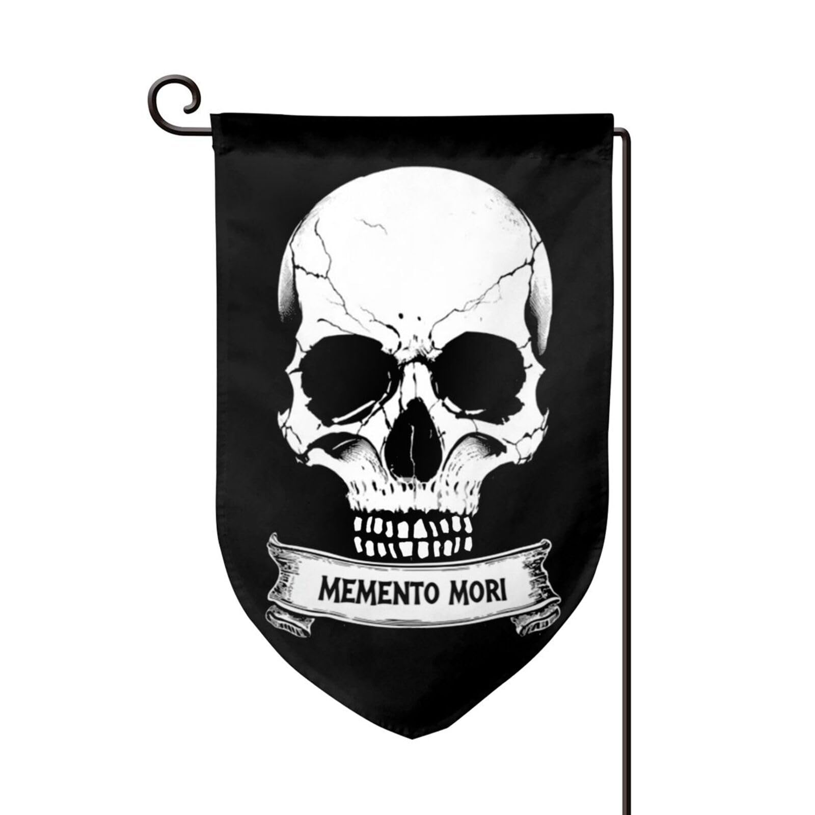 Amazon.com : Memento Mori Skull Remember Death Flag 12.5 x18